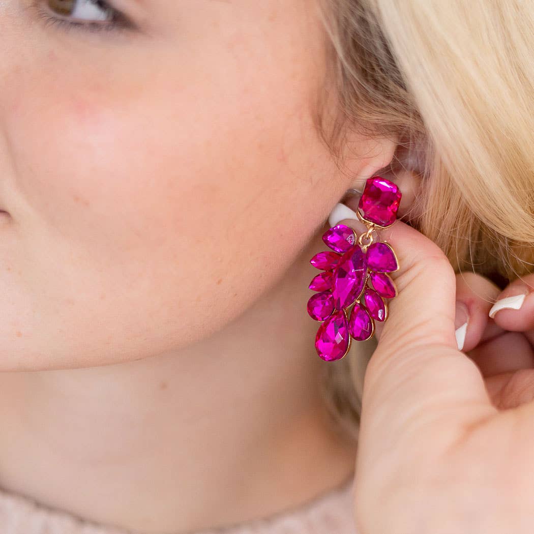 Hot Pink Showstopper Earrings