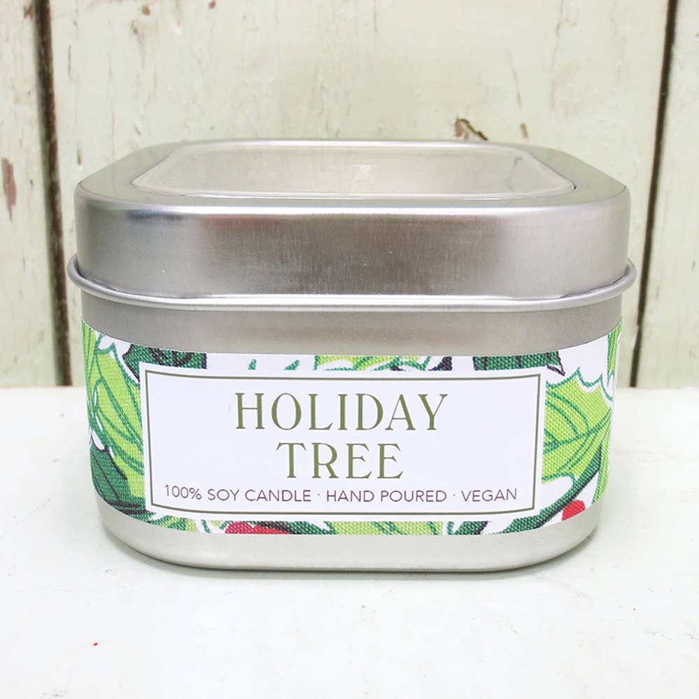 Holiday Tree Candle & Soap Holiday Gift Set