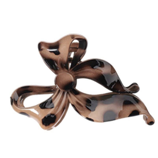 Large Bow Matte Hair Clips