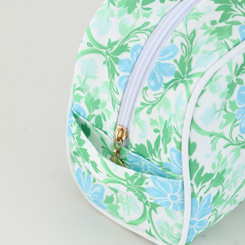 Heirloom Garden Canvas Cosmetic Bag