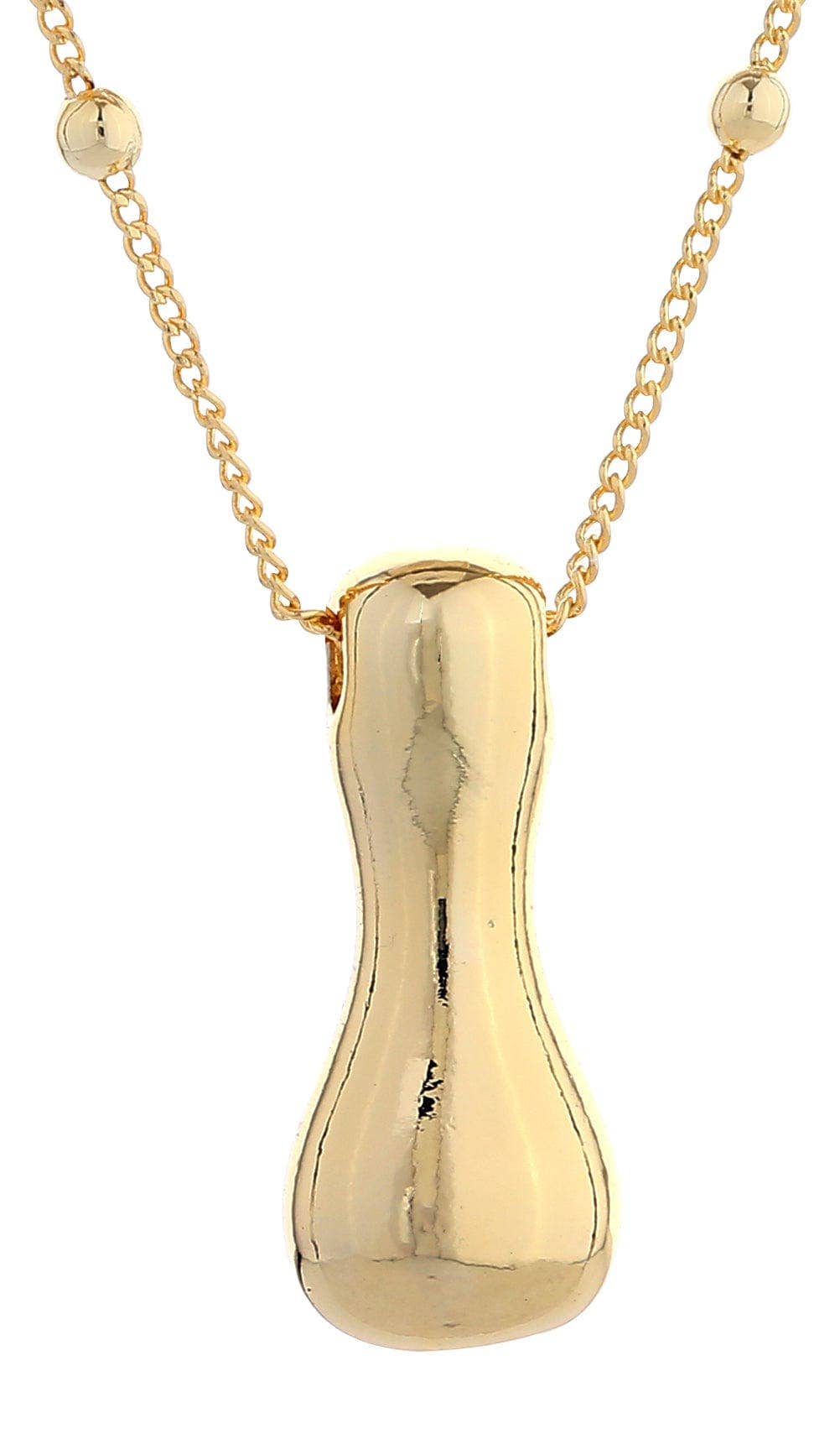 Bubble Initial Necklace