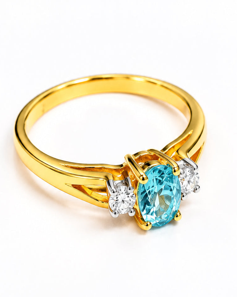 The "Providence" Heritage Split-Shand Gemstone Ring