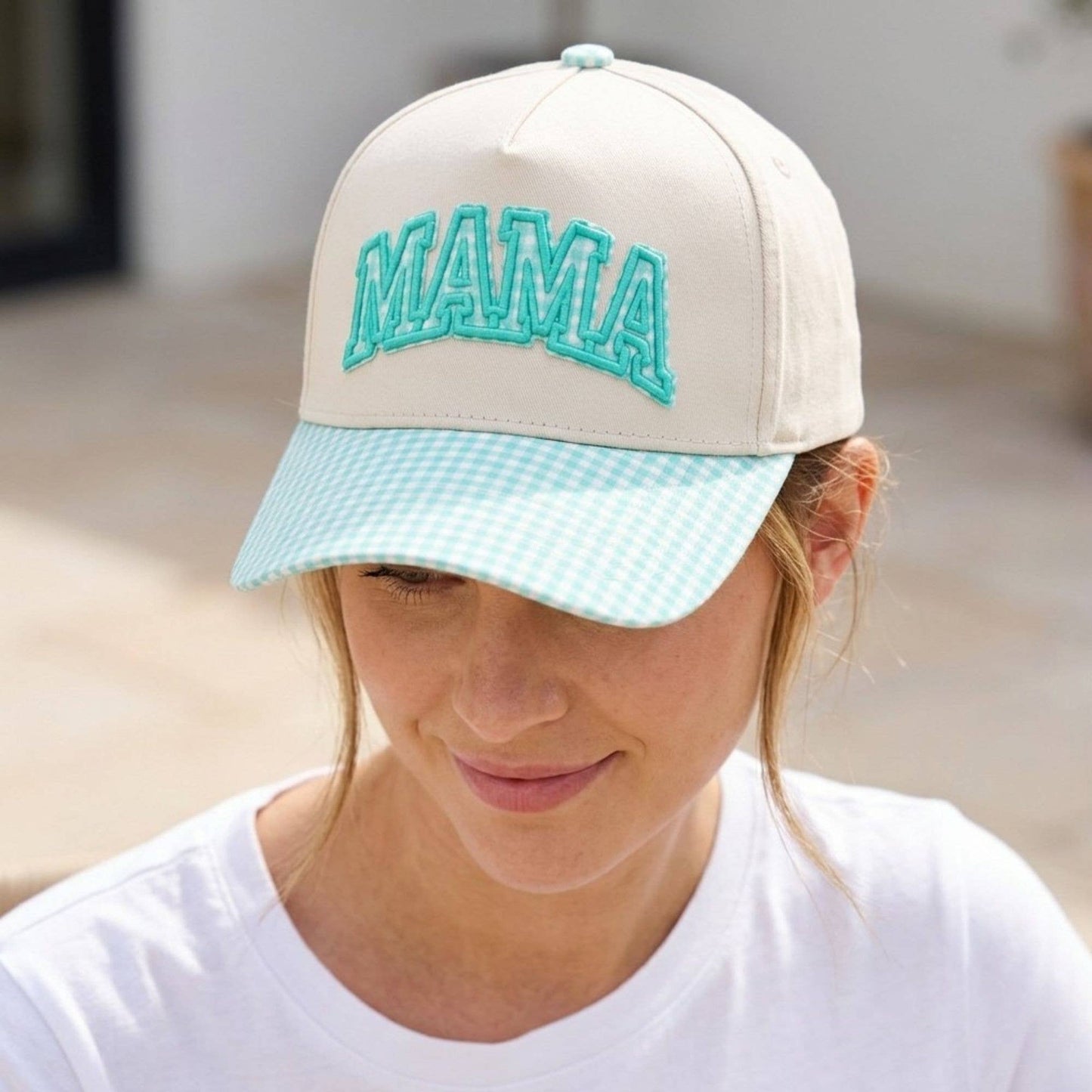 Mama Embroidered Patch Trucker Hats