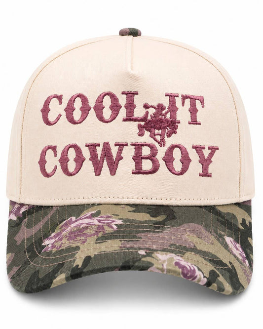 Cool It Cowboy Embroidered Trucker Hat