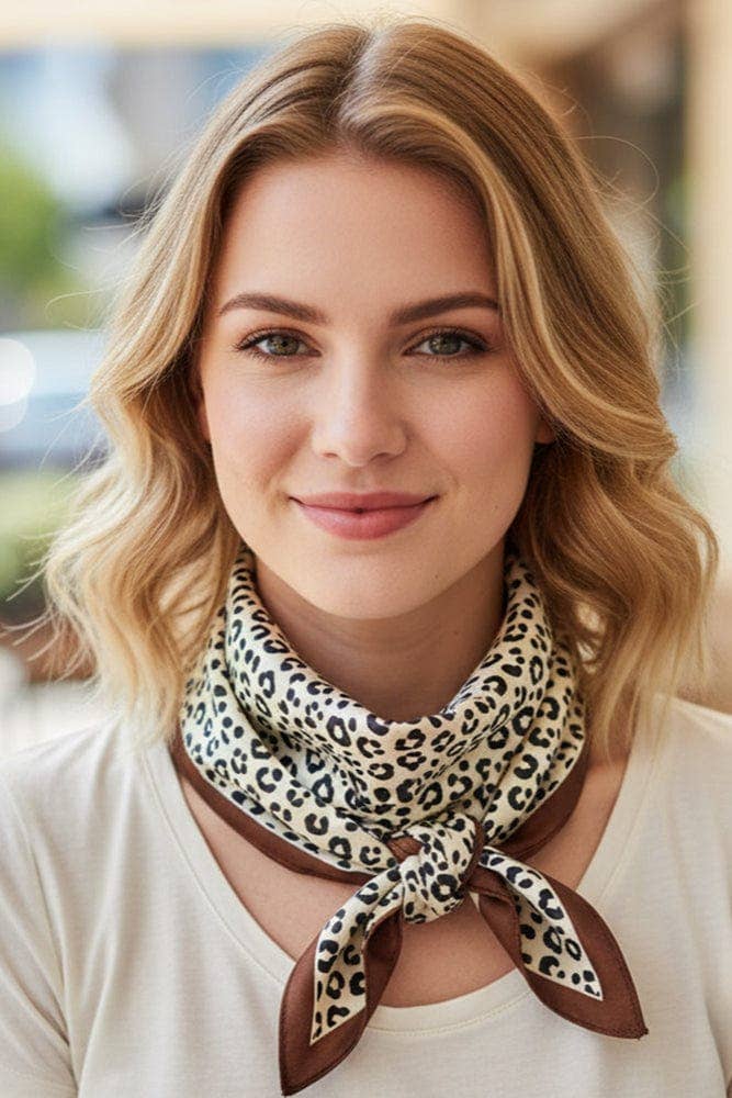 Leopard Print Bandanas