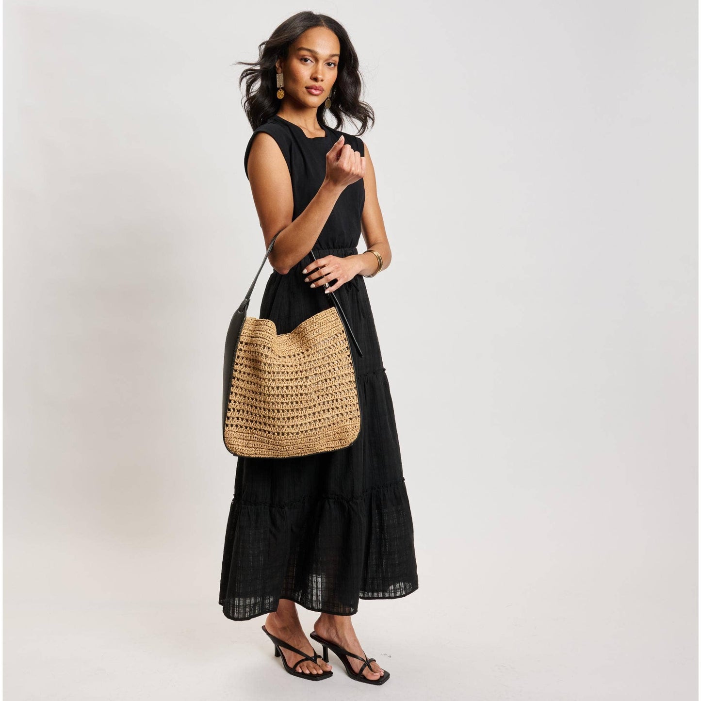 Savannah Hobo Natural Black