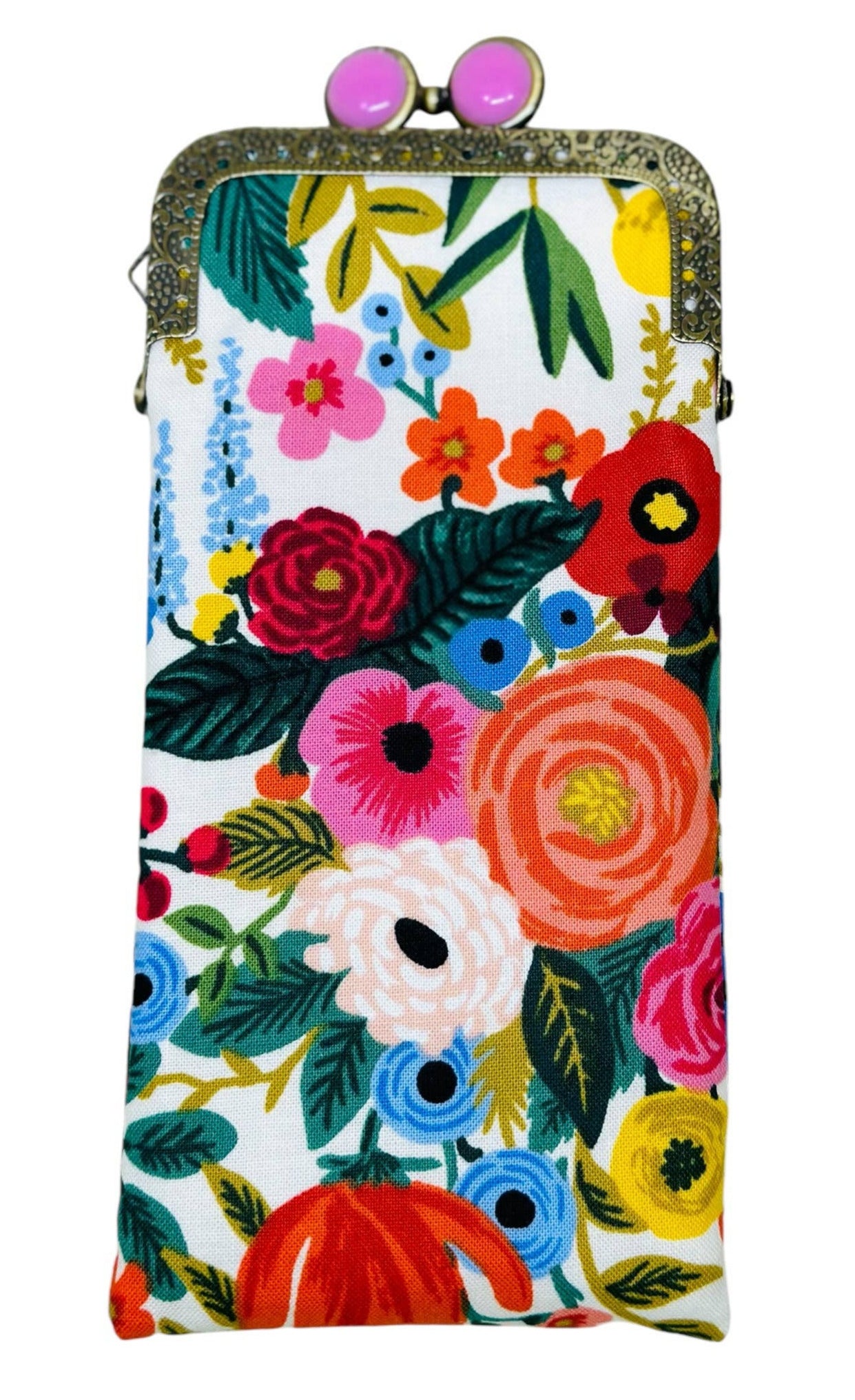 Garden Party Eyeglass Case in Pink