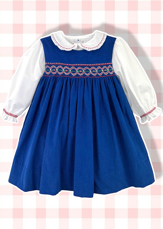Smocked Jumper Dress