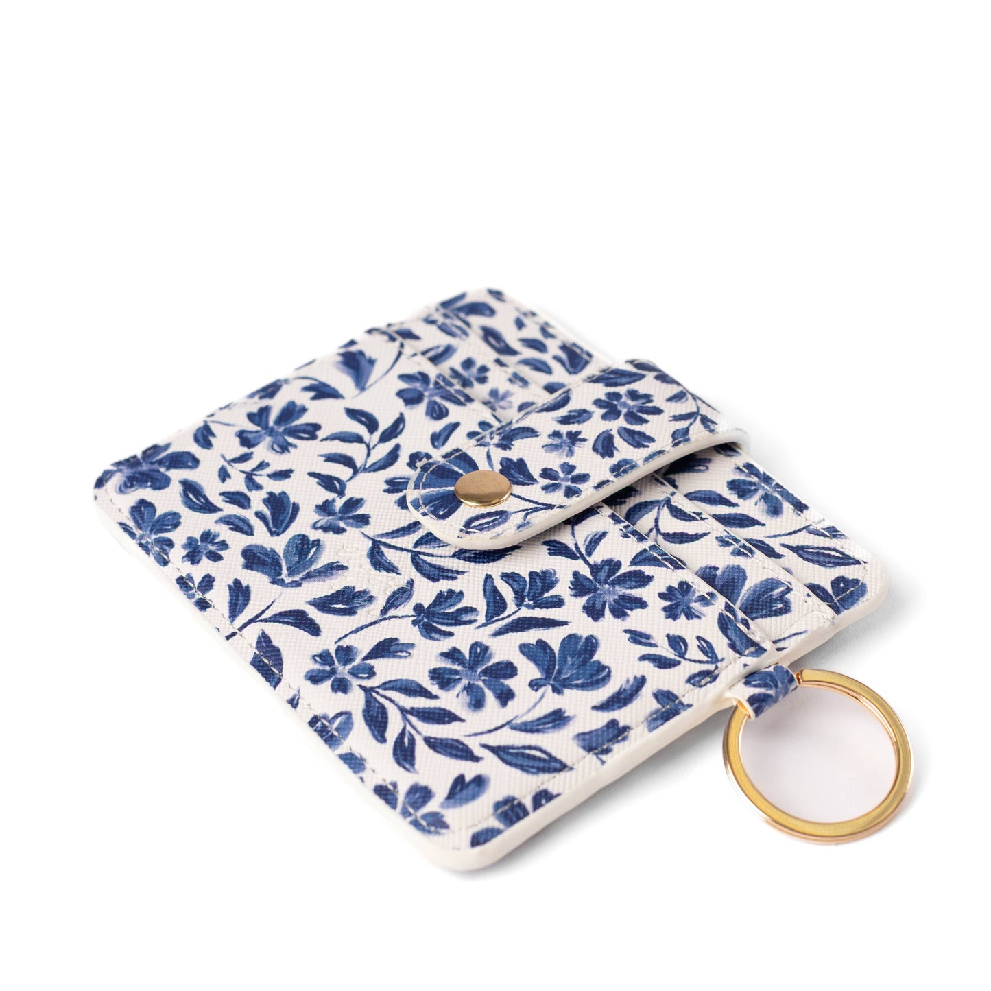 Porcelain Floral Card Wallet