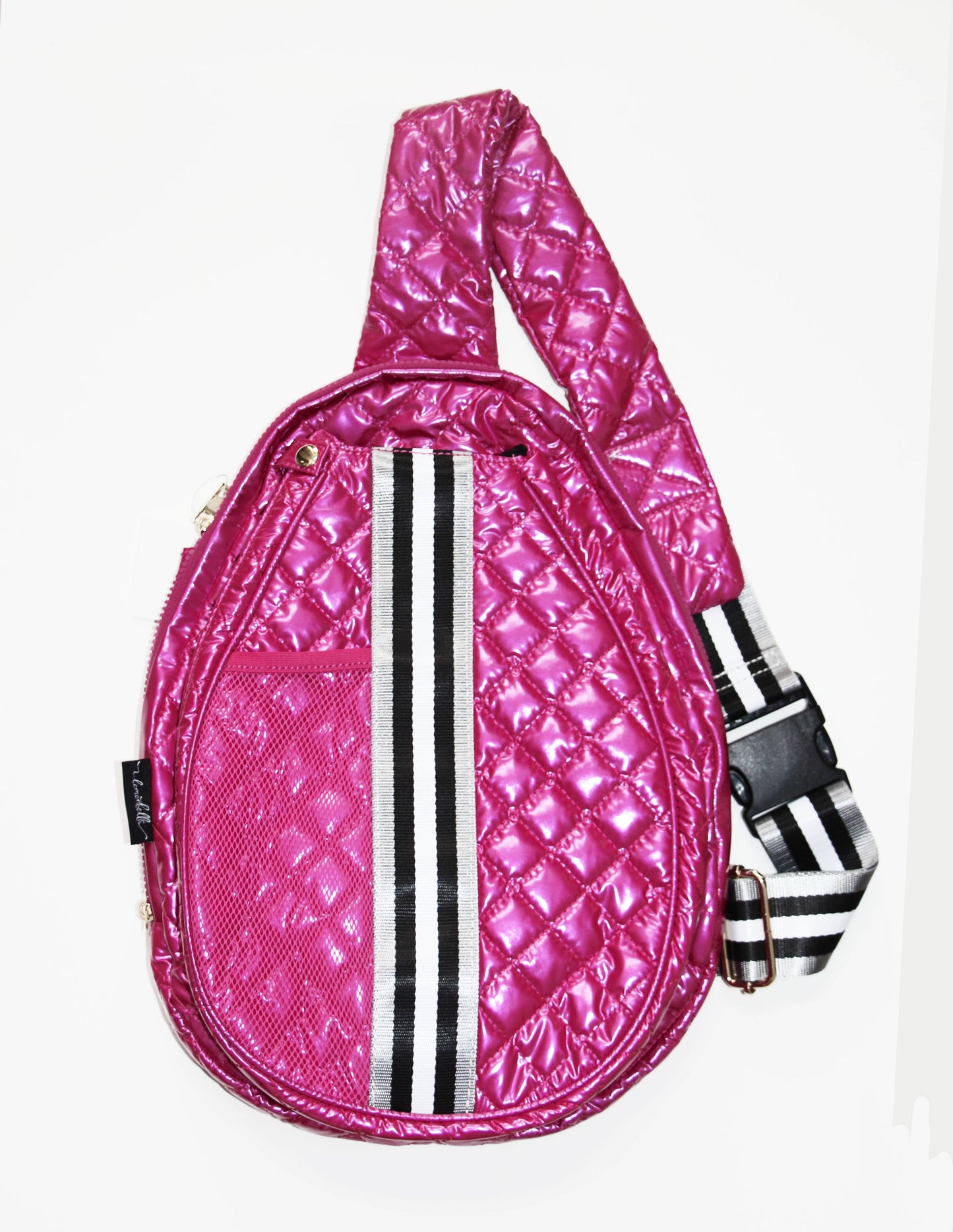 Fuschia Pickle Ball Sling Bag