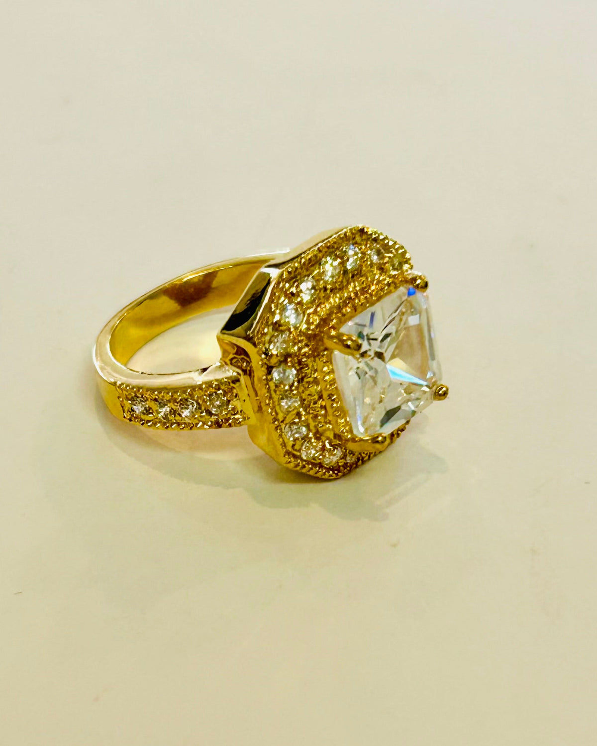 The Regency Cushion-Cut Statement Ring