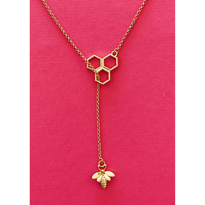 Bee With Me Hive Necklace