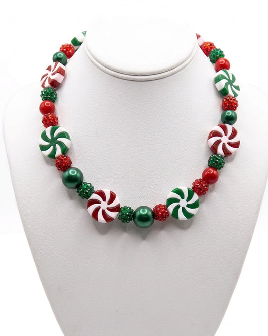 The Sweet Sentiments Peppermint Starlight Collar Necklace