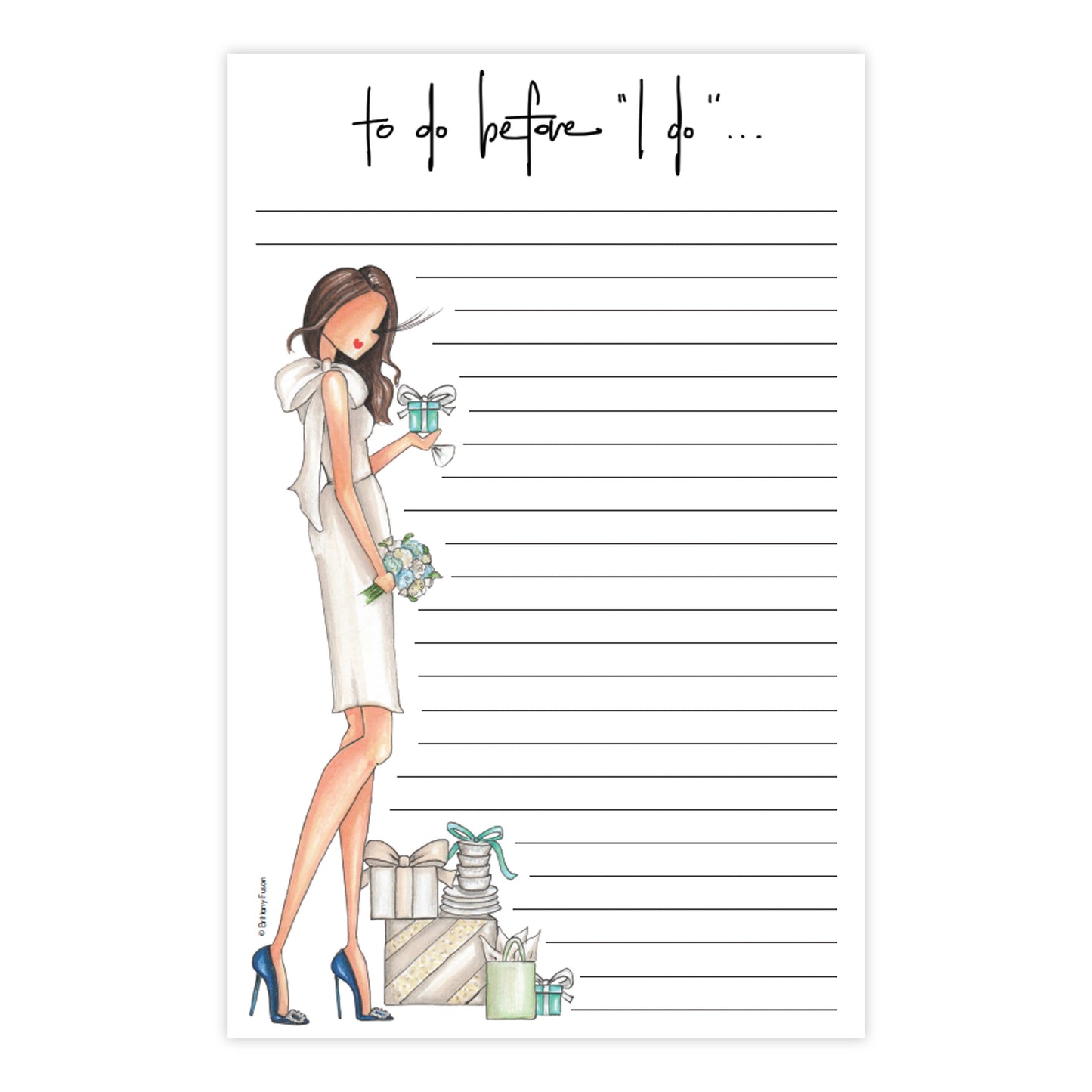 To Do Before I Do "Carrie" Notepad