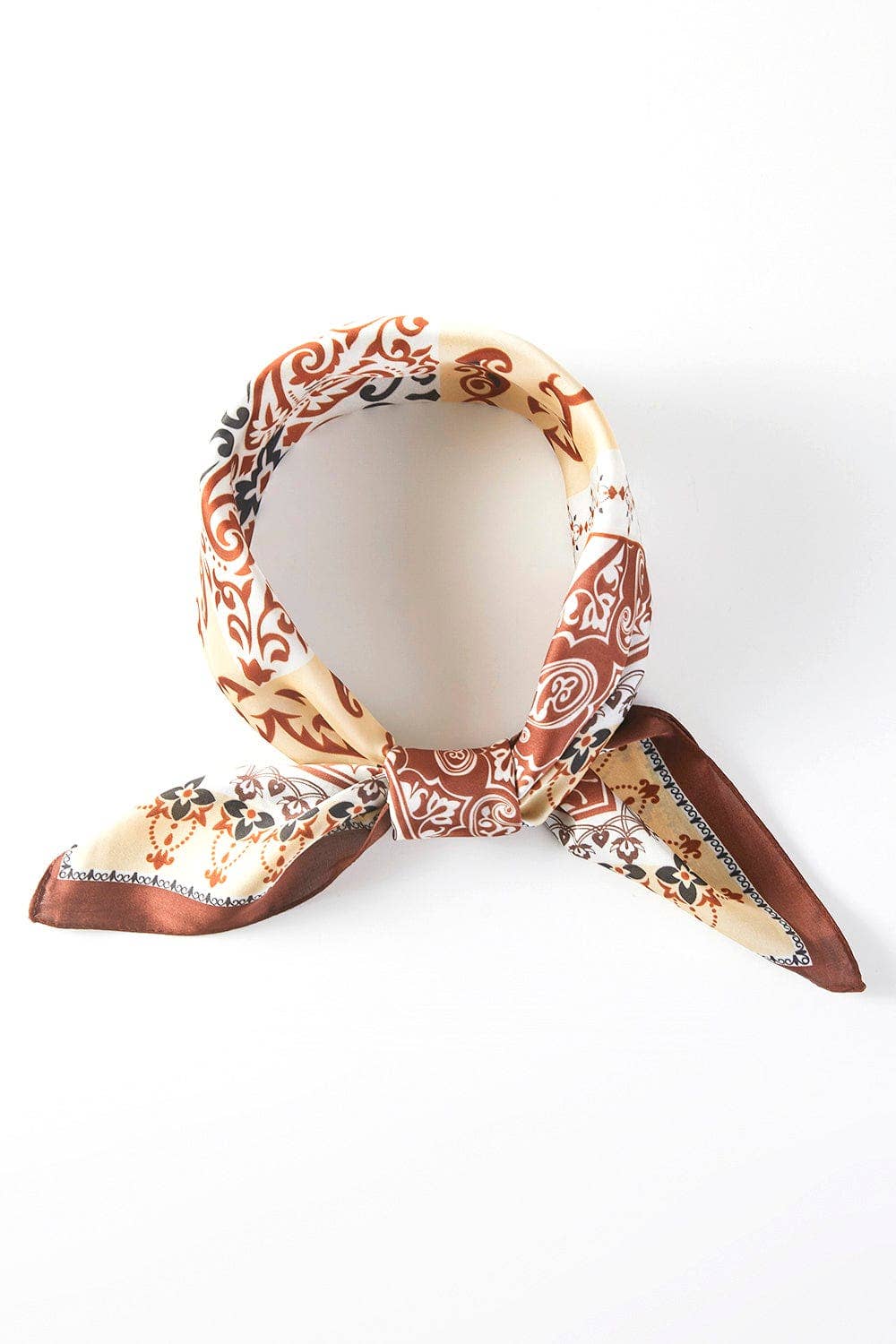 Paisley and Arabesque Oriental Print Bandanas