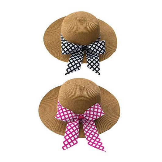 Bow Garden Straw Hat