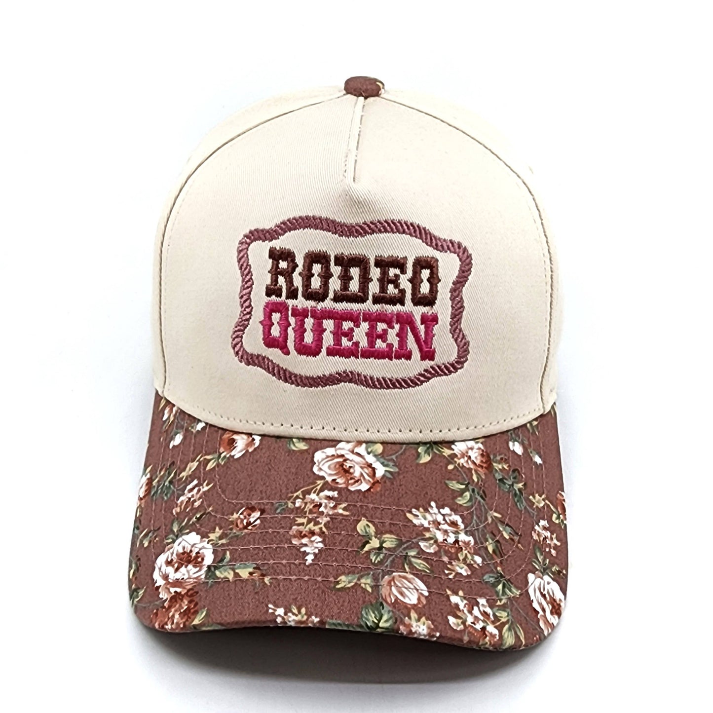 Rodeo Queen Embroidered Trucker Hat