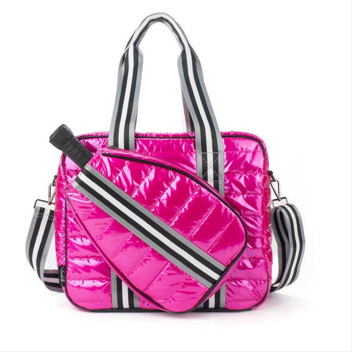 Puffer Pickle Ball Tote Pink