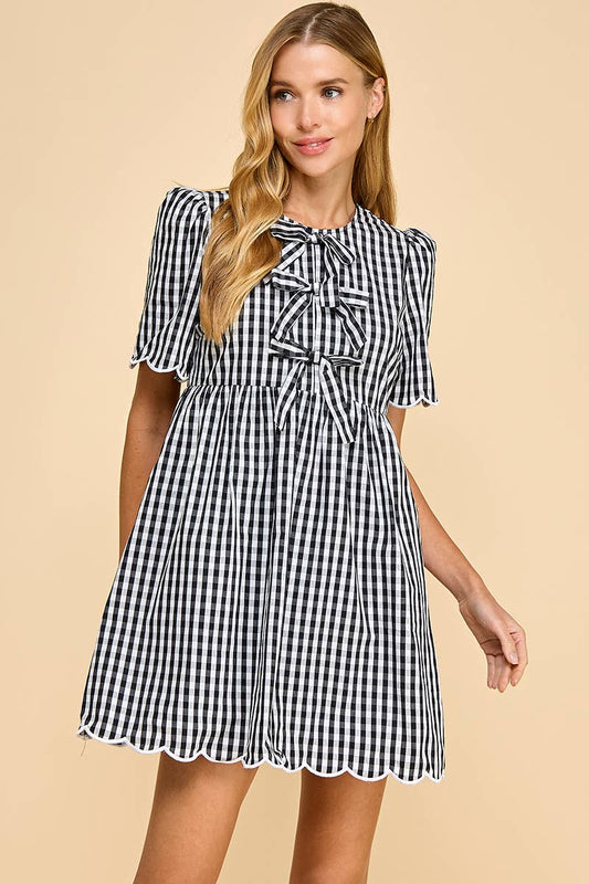 Game Day Front Bow Dress