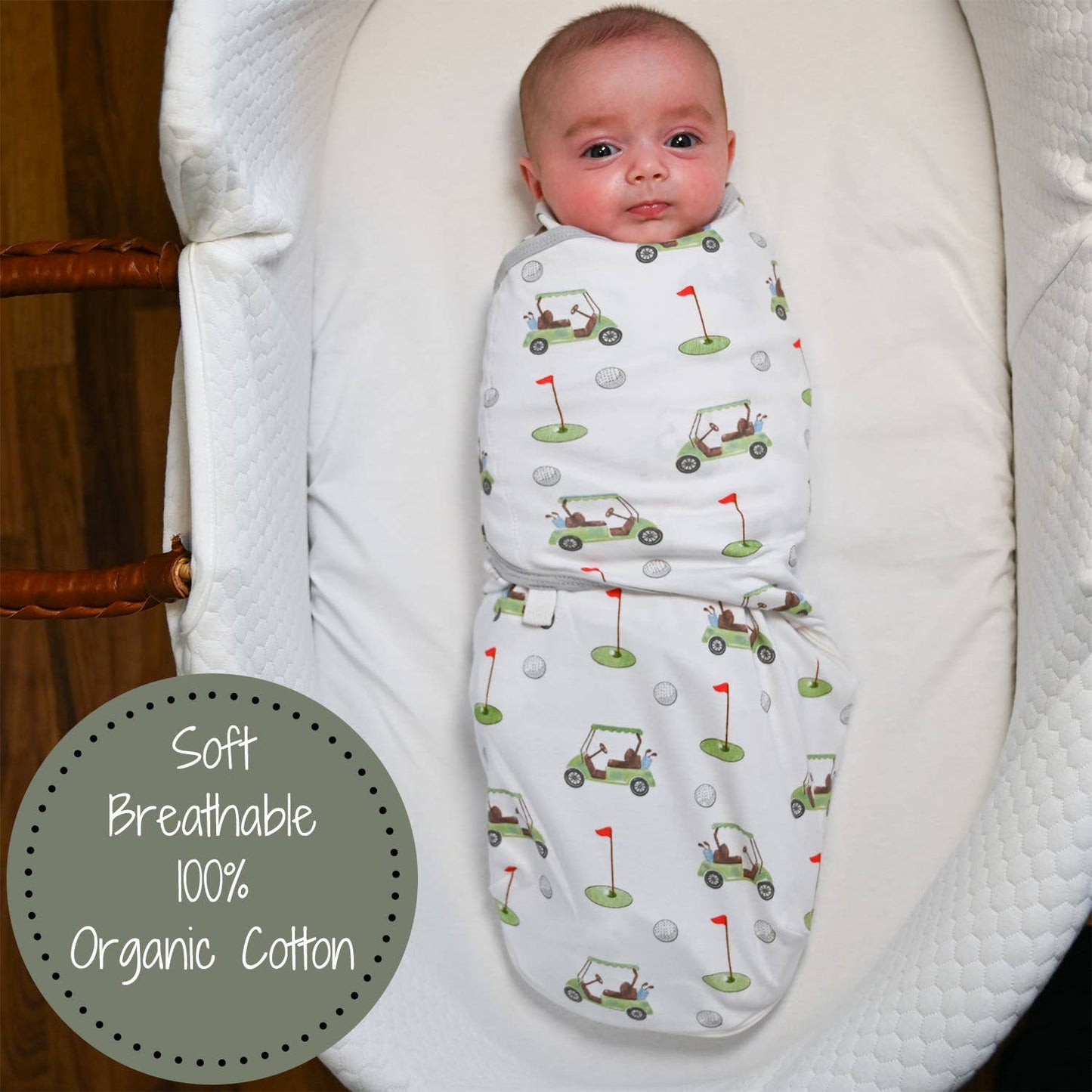 Golf A Round Baby Sleep Swaddle