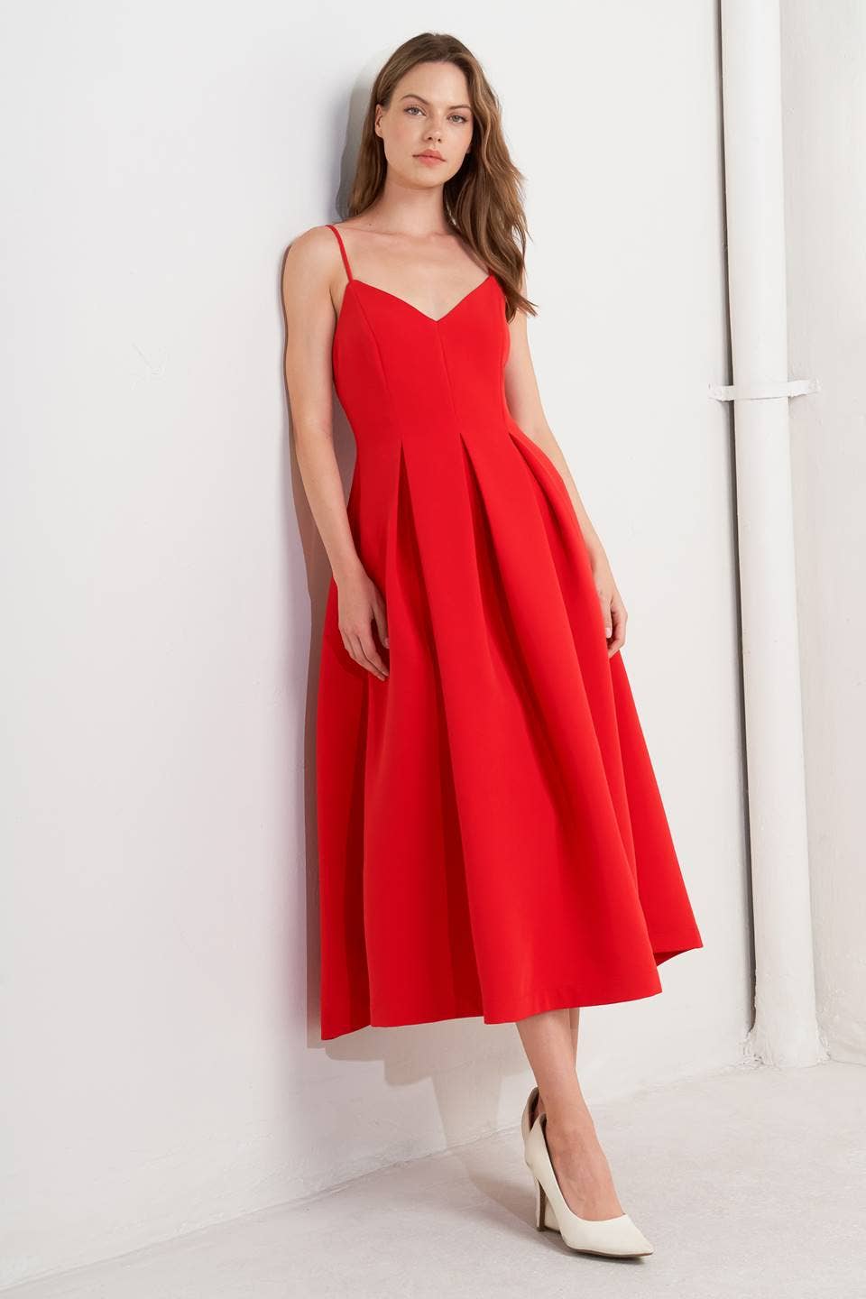 Scarlet Sweetheart Dress