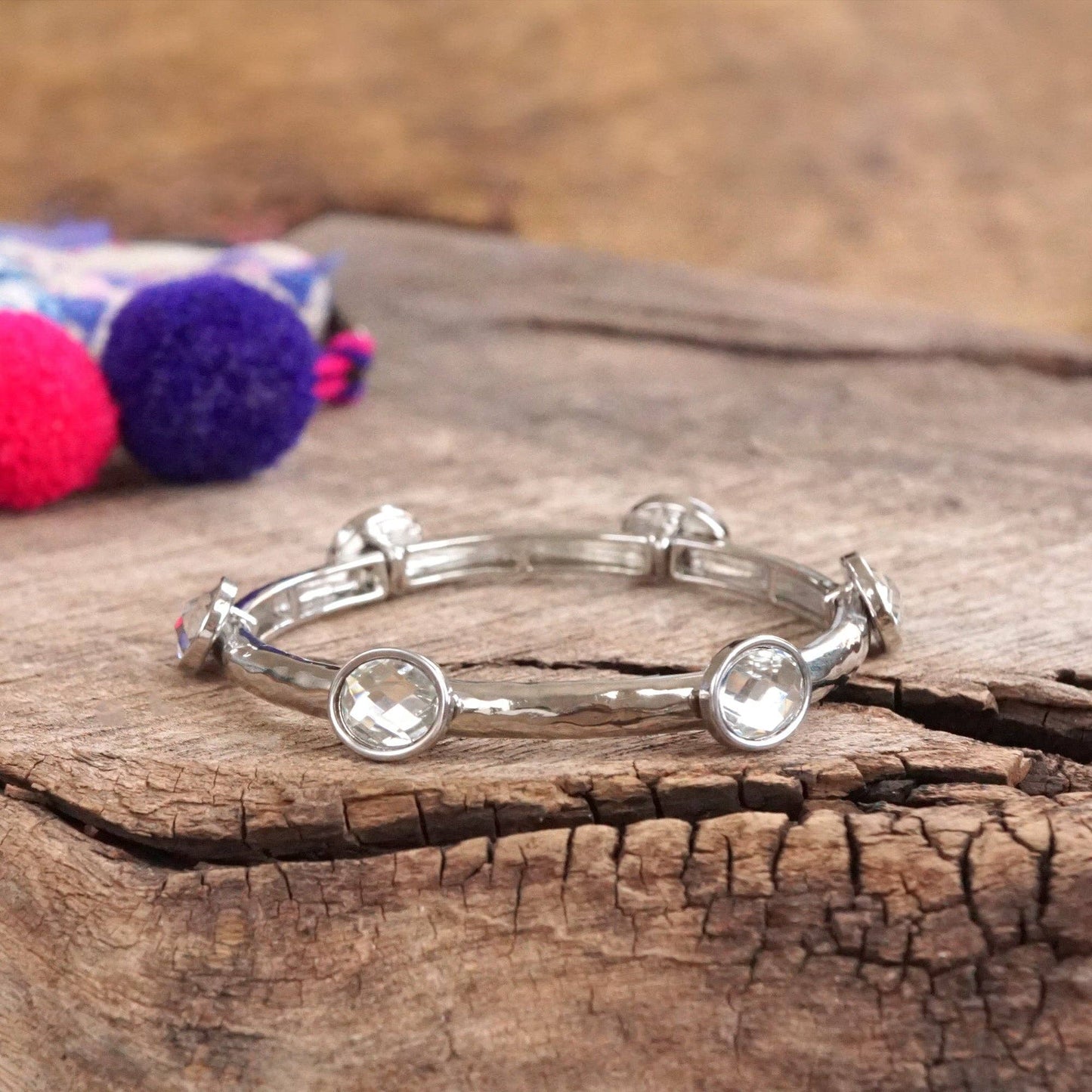 Jeweled Golden Bangles