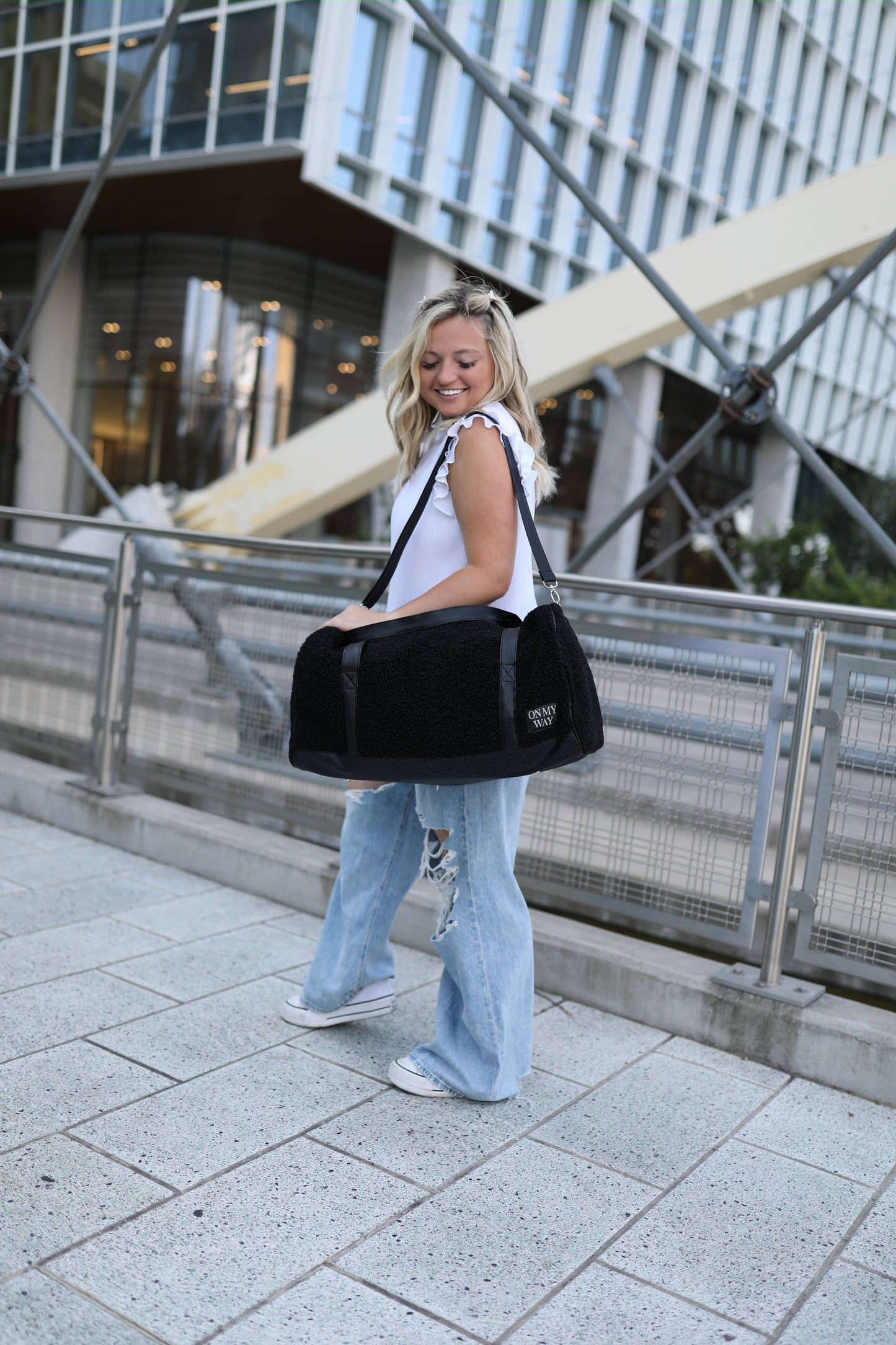 Teddy Sherpa Duffle Bag