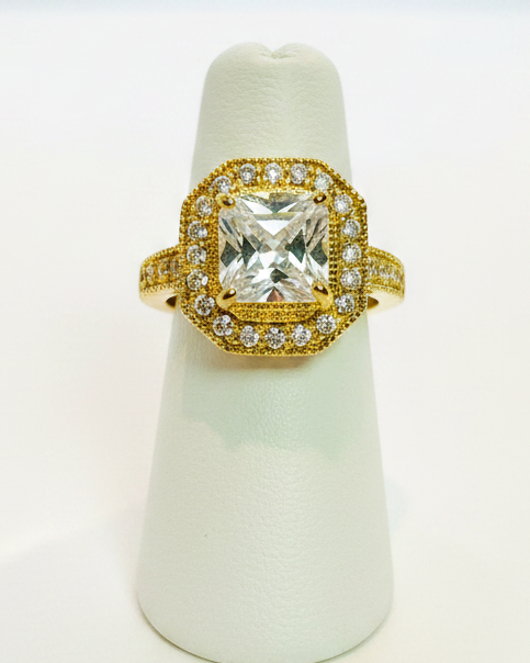 The Regency Cushion-Cut Statement Ring