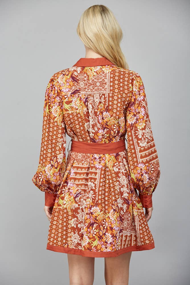 Fall For Me Shirt Dress
