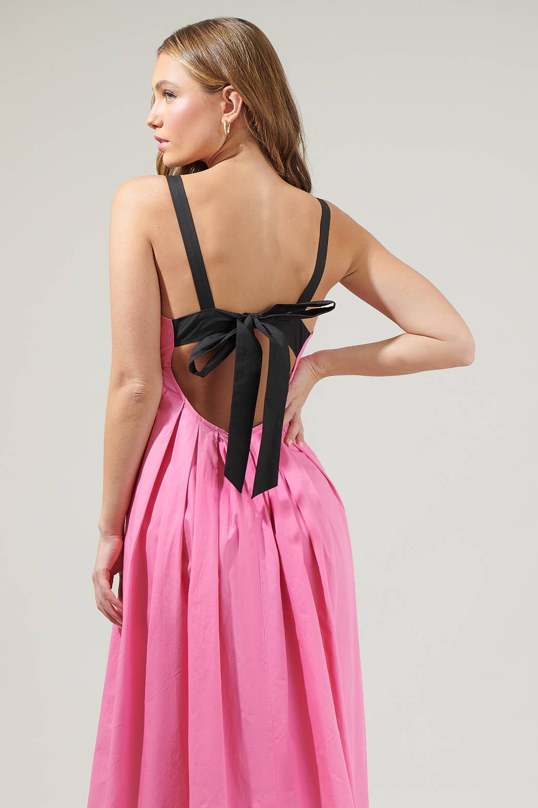 Fabiola Pleated Maxi Dress