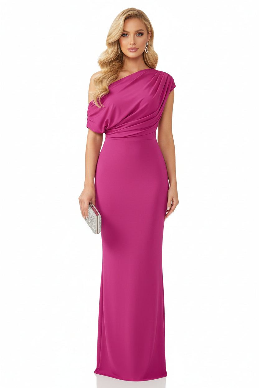 Mermaid Off Shoulder Full Length Dress