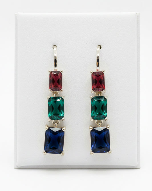 Regal Dearest Emerald CZ Cut Drops