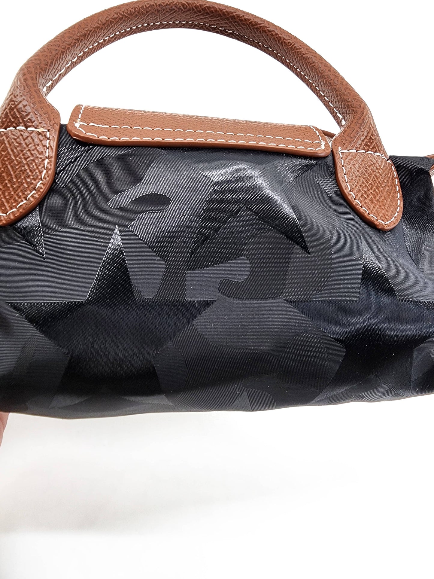 Nylon Star Mini Flap Crossbody Bag