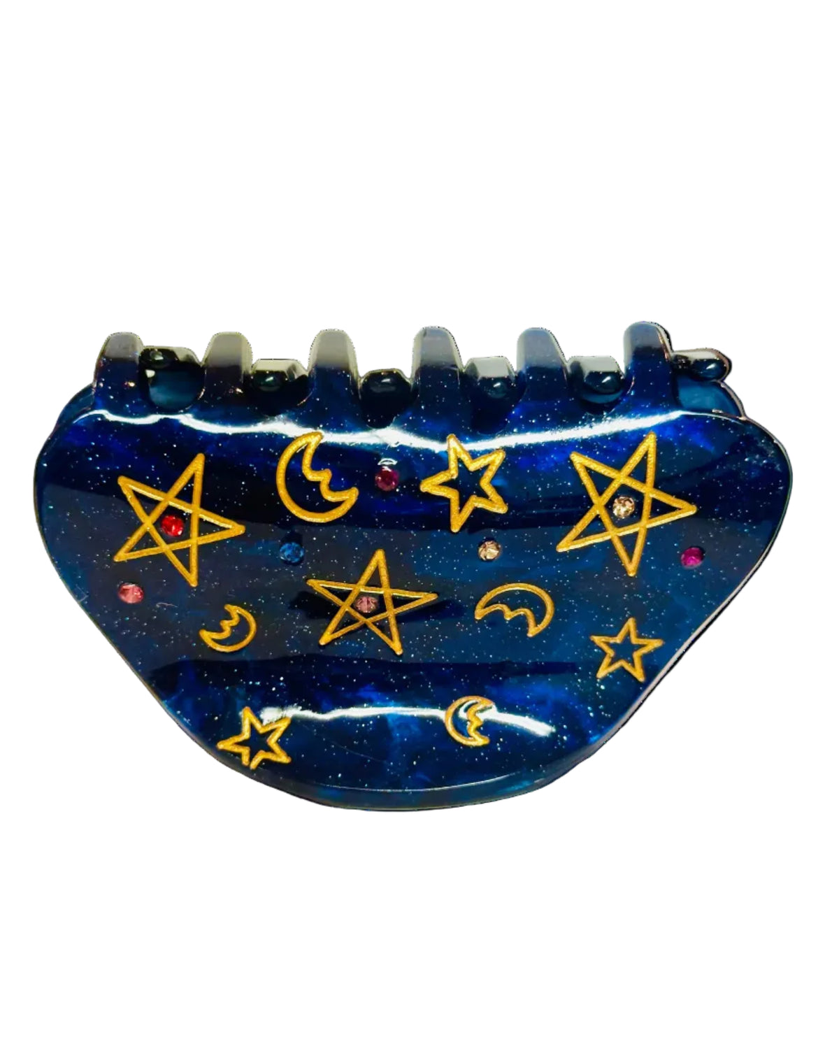 Celestial Midnight Sky Claw Clip