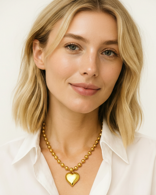 Forever Bold Heart Necklace