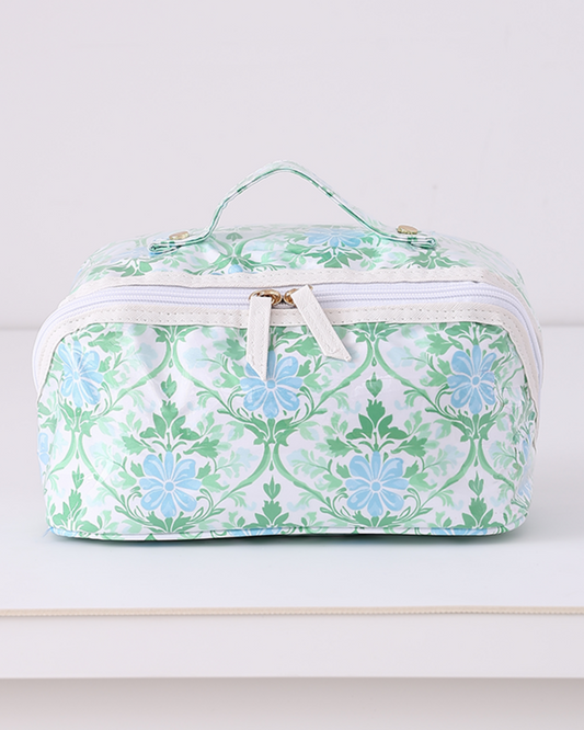 Heirloom Garden Waterproof PVC Cosmetic Case