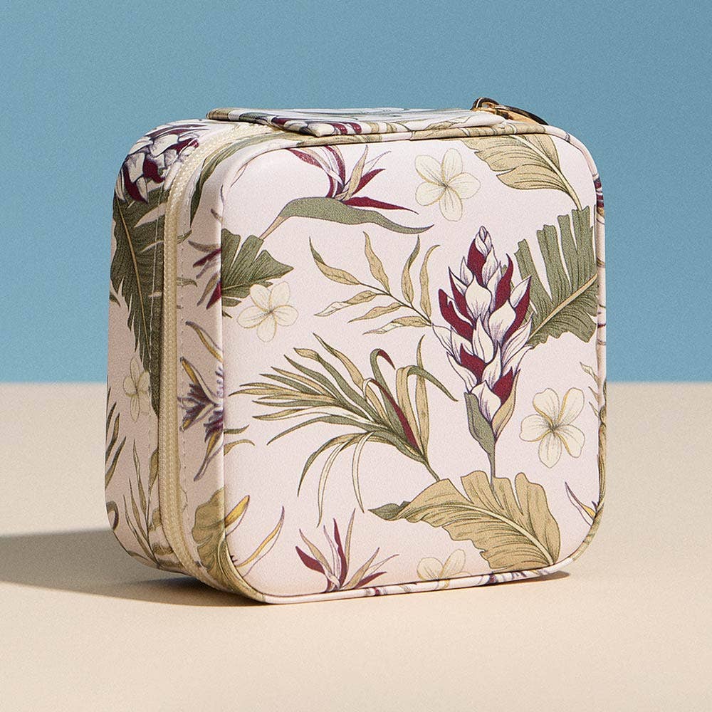 Botanical Floral Jewelry Box