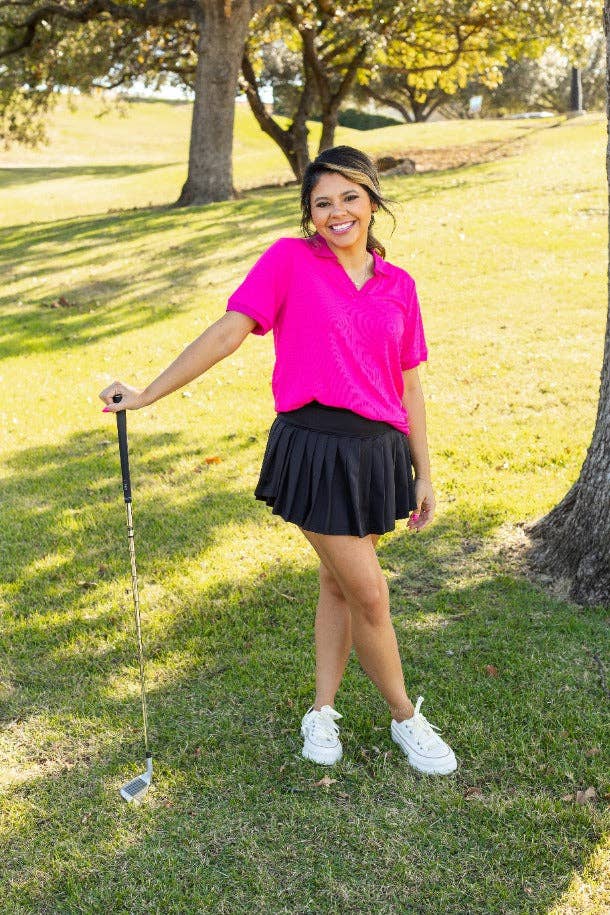 Curvy Pink Athletic Top