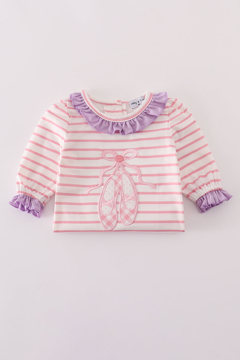 Ballet Shoes Ruffle Romper