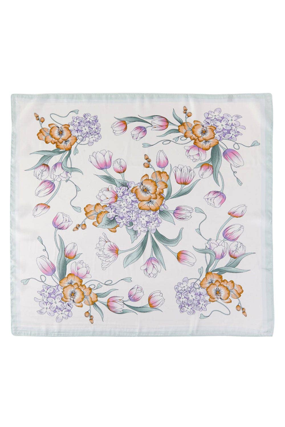 Kristen Floral Pattern Bandana