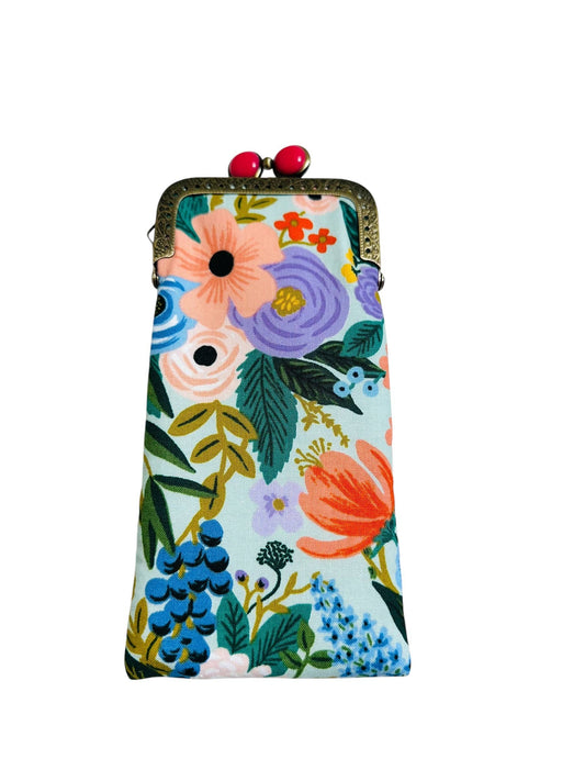 Kiki & Syds Eyeglass Case - Garden Party Mint
