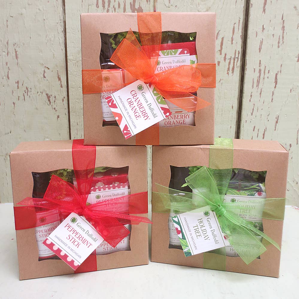 Cranberry Orange Boxed Holiday Gift Set