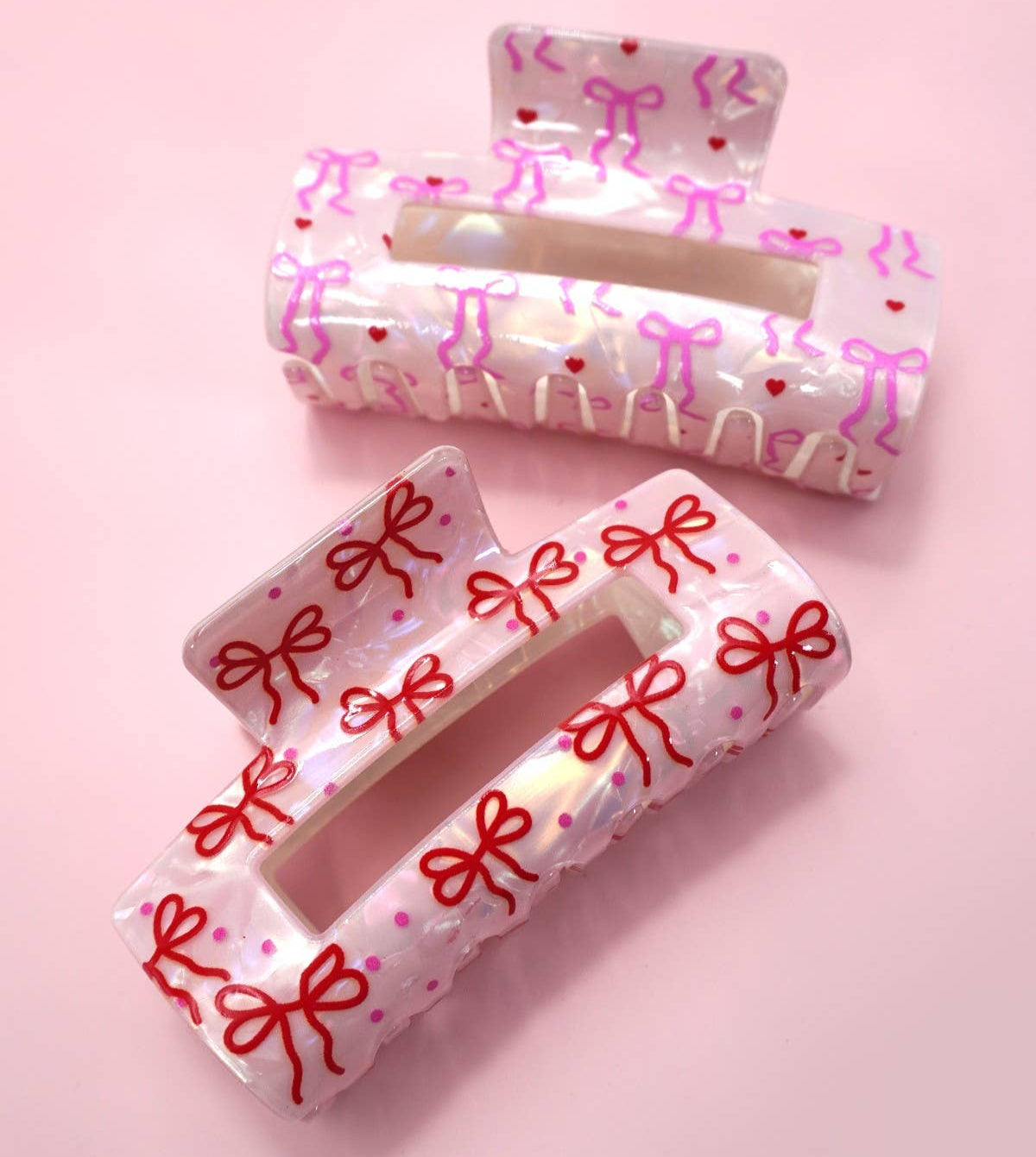 Large Bow Ribbon Hair Clip