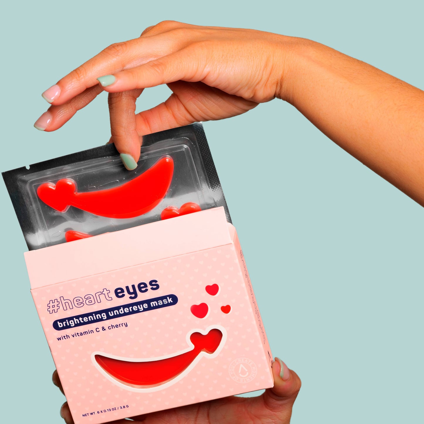 Heart Eyes Brightening Undereye Masks - 8 pack