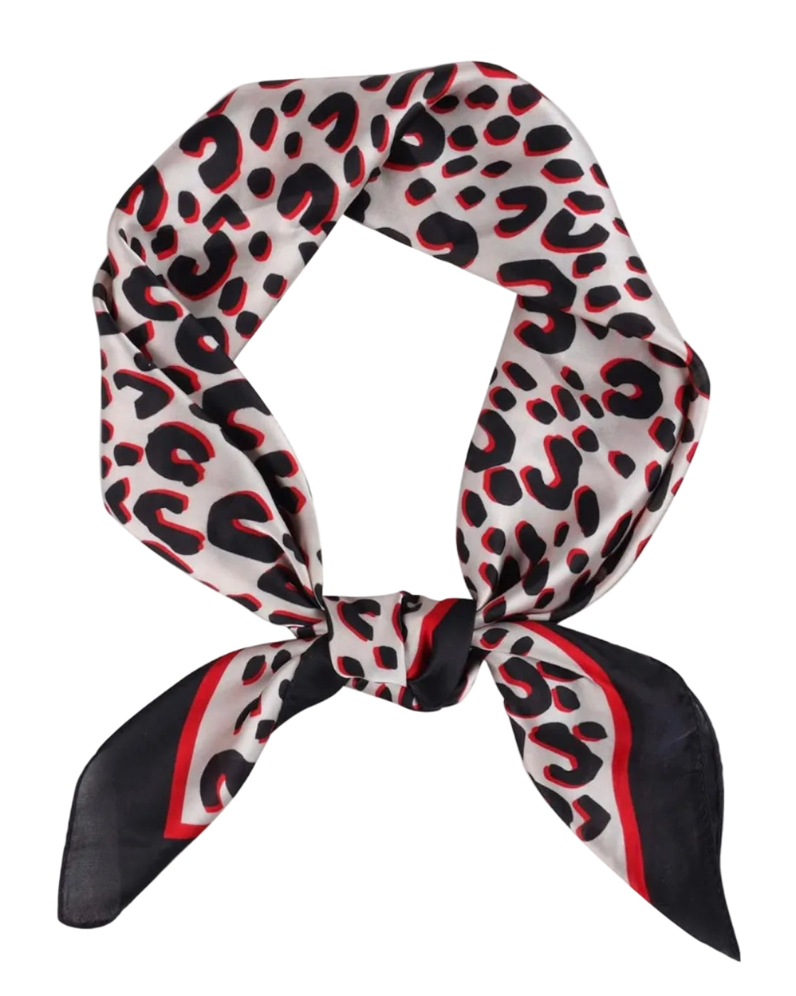 Hunker Down Red & Black Scarf