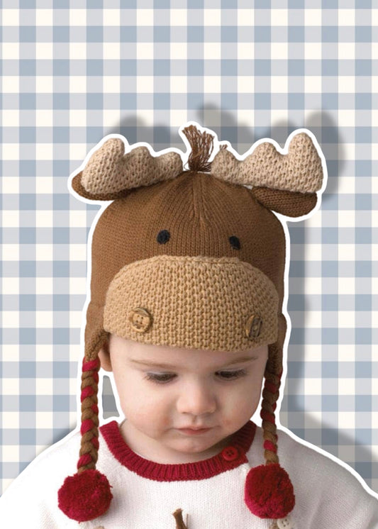 Moose Knit Hat