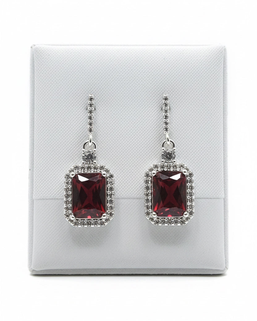 Garnet Ritz Radiant Halo Drops