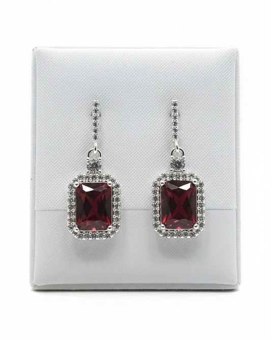 Garnet Ritz Radiant Halo Drops