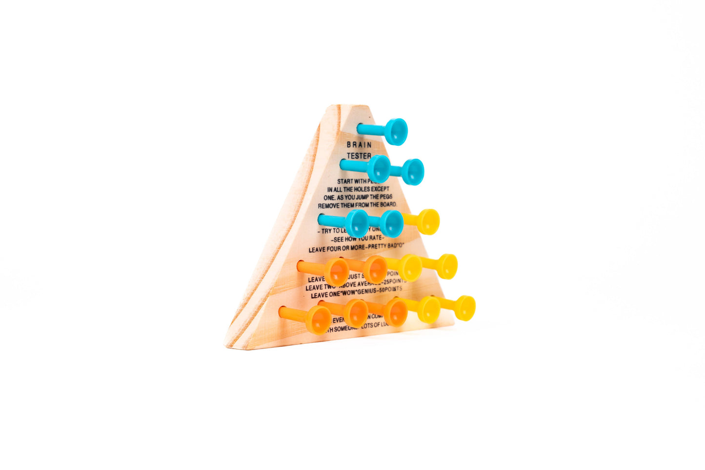 Neato! Classic Wooden Retro Peg Game, Travel Size
