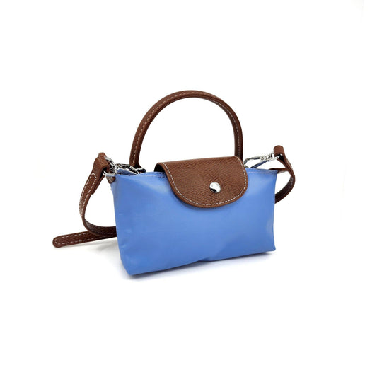 Blue  Everyday Flap Top Mini Crossbody